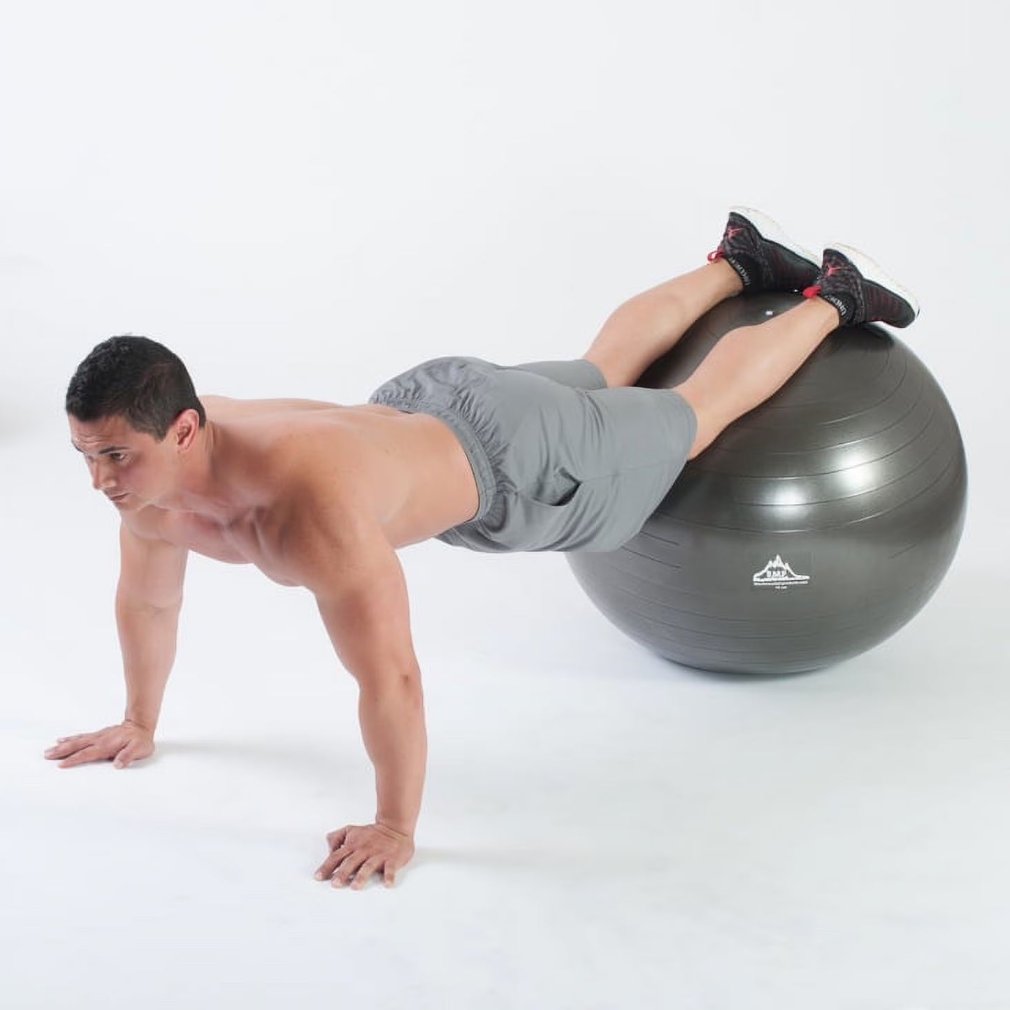 Professional Grade Stability Ball 55Cm Black