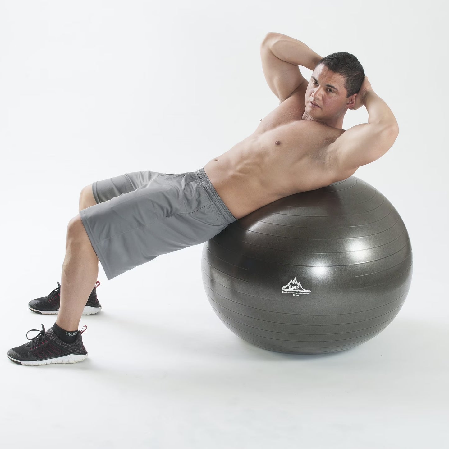 Professional Grade Stability Ball 55Cm Black
