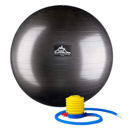 Professional Grade Stability Ball 55Cm Black